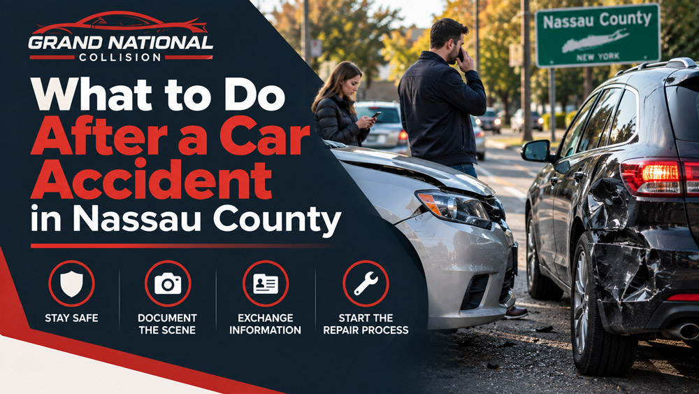 What to Do After a Car Accident in Nassau County